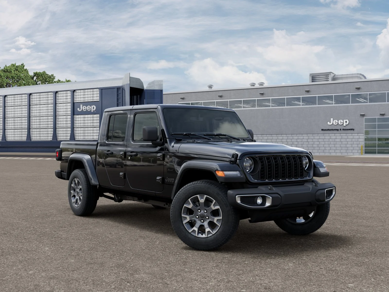 New 2026 Black Clear-Coat Exterior Paint Jeep Sahara image 3