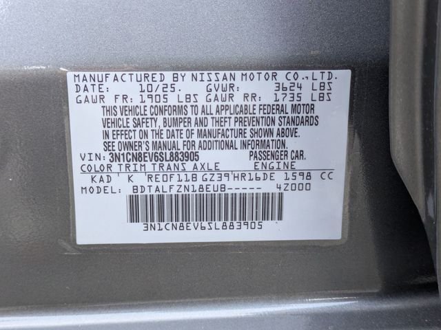 New 2025 Gray Nissan 1.6 SV image 33