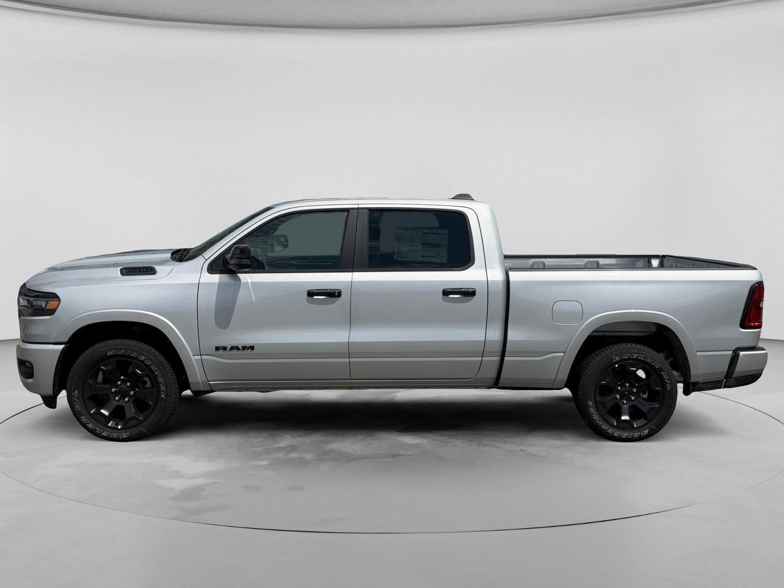 New 2026 Silver Zynith Exterior Paint RAM Big Horn 4x4 Crew Cab 6