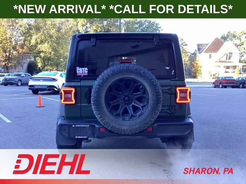 Used 2021 Green Jeep Unlimited Sport S image 6
