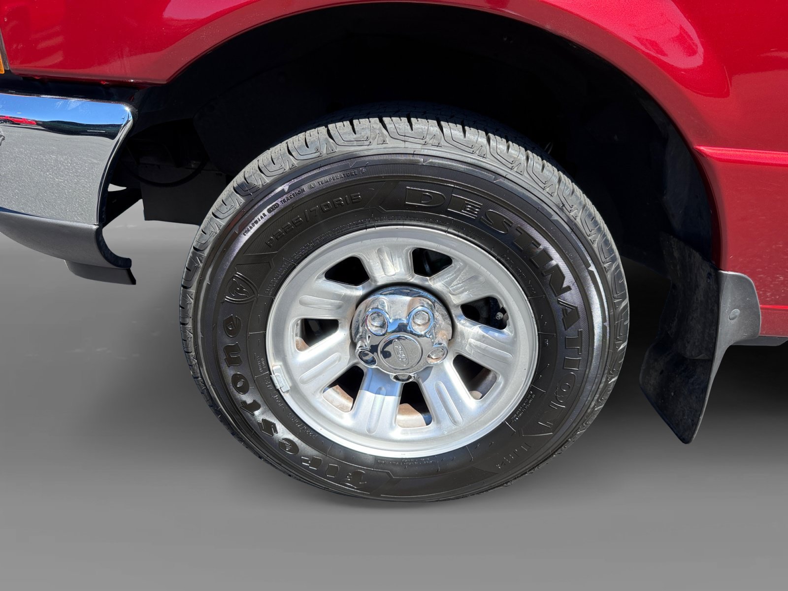 Used 2000 Bright Red Clearcoat Ford XLT image 9