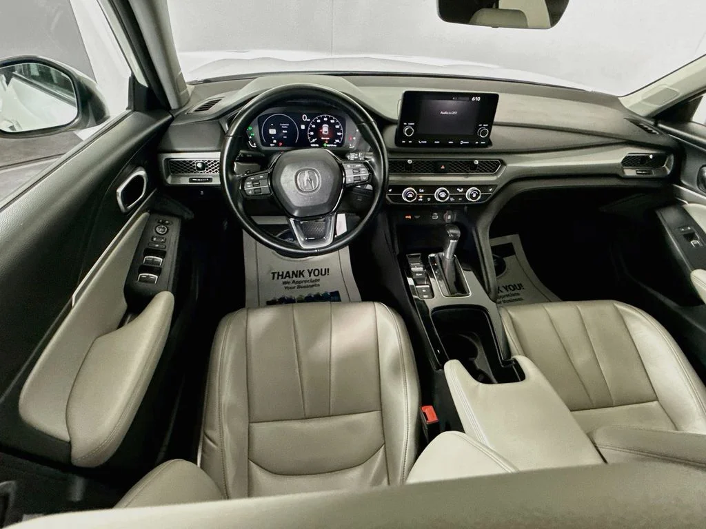 Used 2023 Platinum White Pearl Acura Base image 22