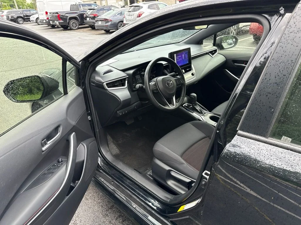 Used 2025 Black Toyota SE image 8