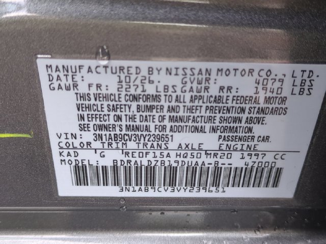 New 2027 Gun Metallic Nissan SV image 26