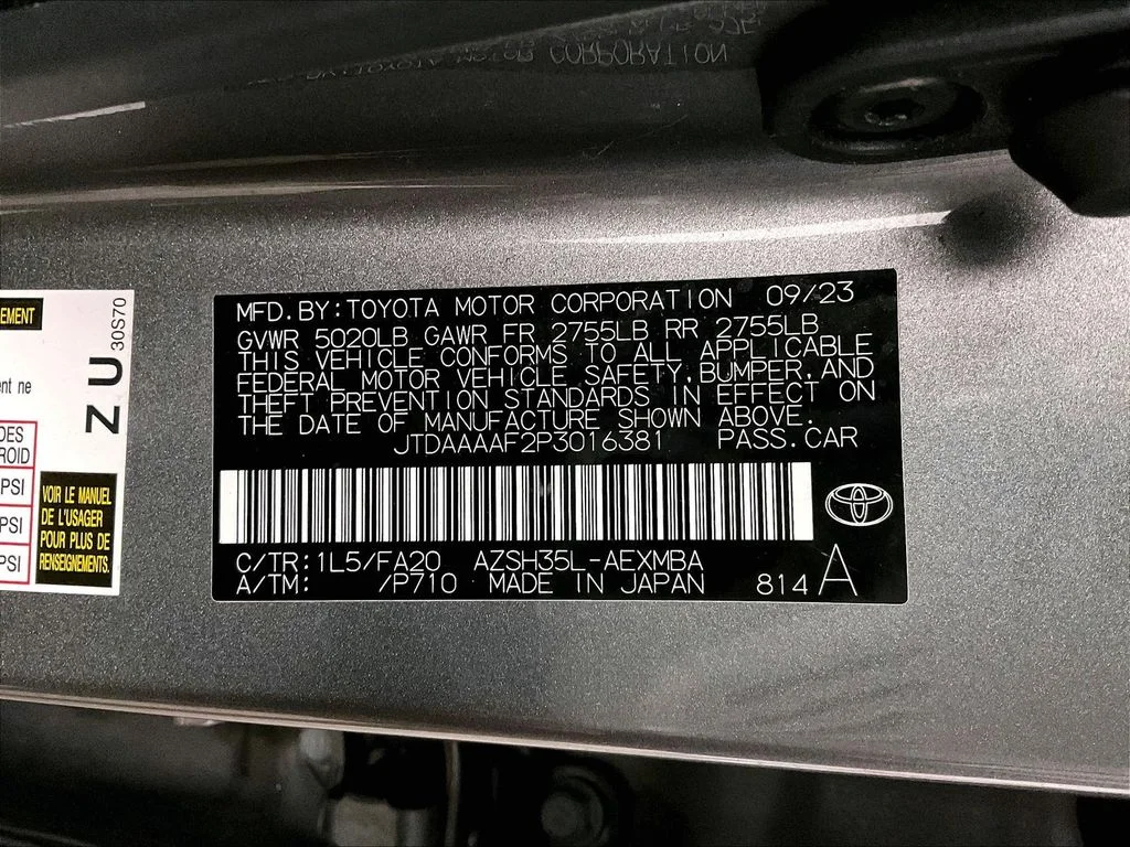 Certified Used 2023 Gray Toyota XLE image 39