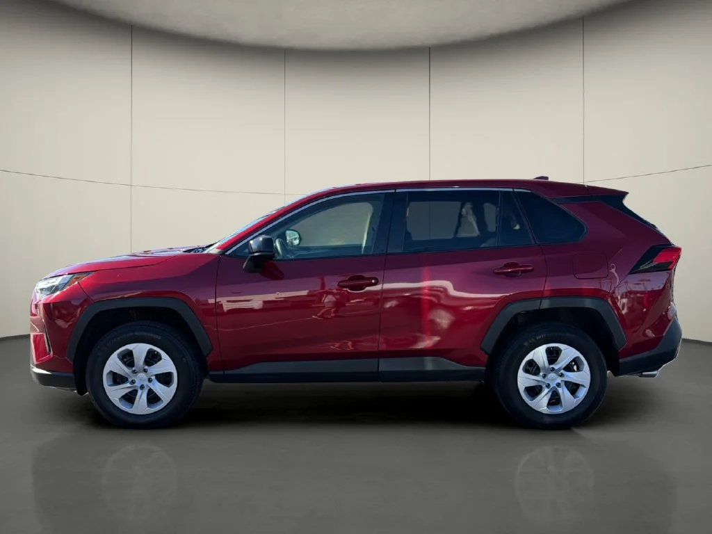 Used 2025 Red Toyota LE image 4