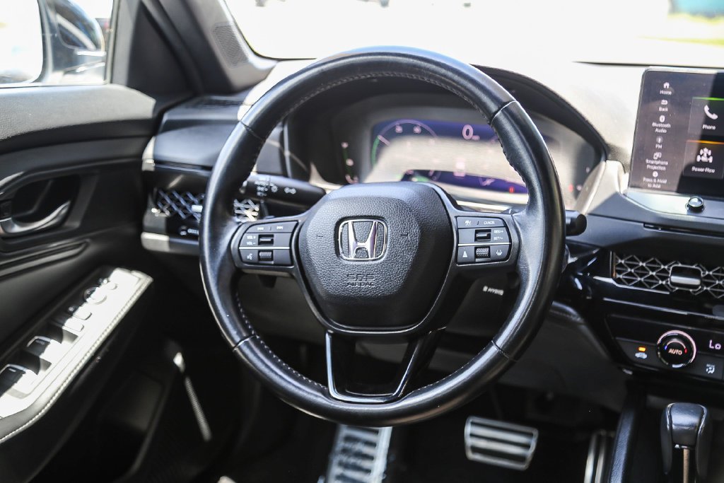 Certified Used 2024 Platinum White Pearl Honda HYBRID SPORT image 44
