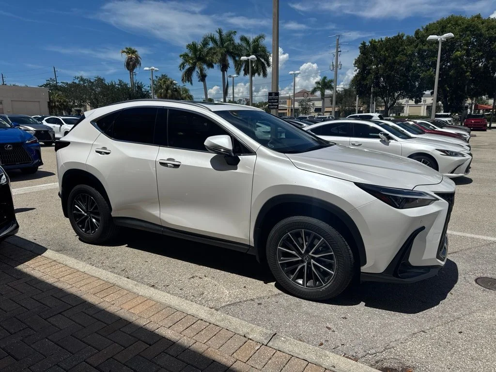 Certified Used 2025 White Lexus 350h Base image 2