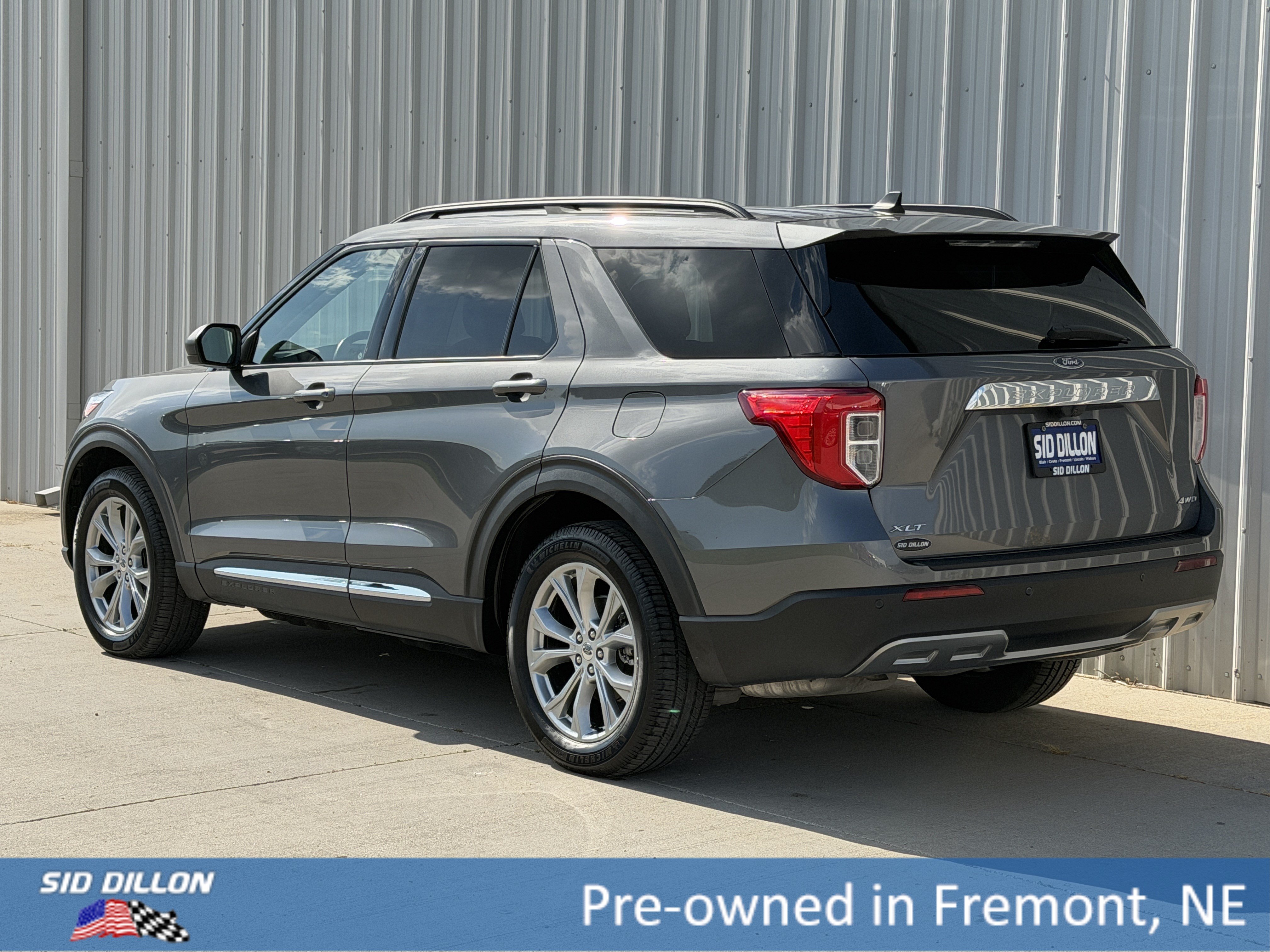 Used 2021 Carbonized Gray Metallic Ford XLT image 7