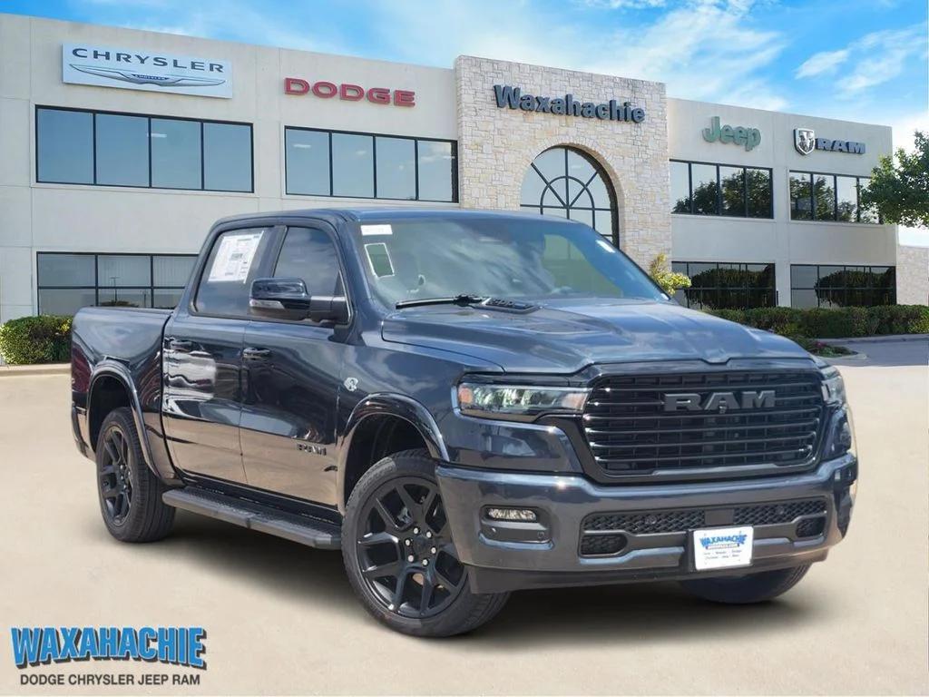New 2026 Forged Blue Metallic Exterior Paint RAM Laramie image 1