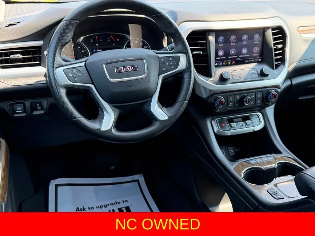 Used 2021 EBONY TWILIGHT METALLIC GMC SLE image 6