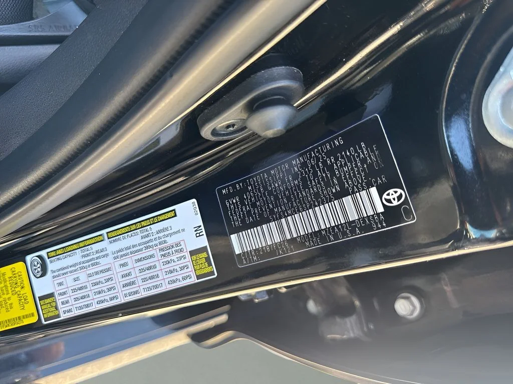Used 2025 Black Toyota SE image 32