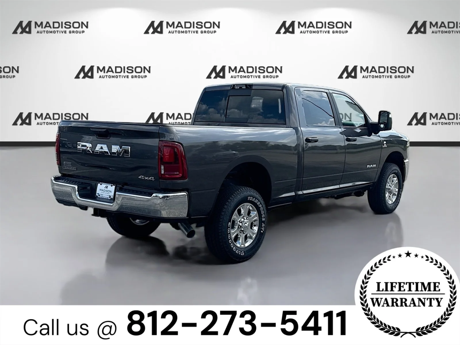 New 2026 Granite Crystal Metallic Clearcoat Ram Big Horn image 5