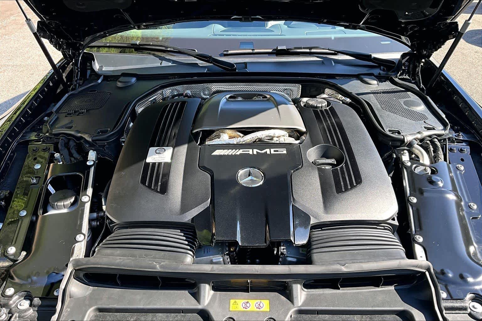Certified Used 2025 Obsidian Black Metallic Mercedes-Benz AMG® GT 55 image 28