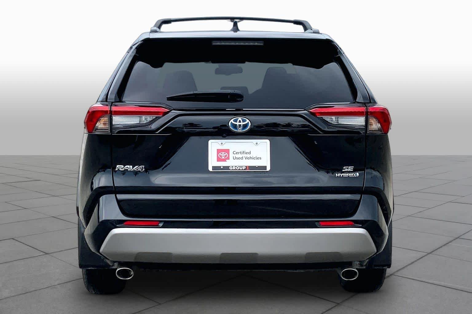 Certified Used 2024 Midnight Black Metallic Toyota Hybrid SE image 5