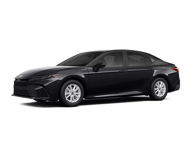 New 2026 Midnight Black Metallic Toyota LE AWD image 1