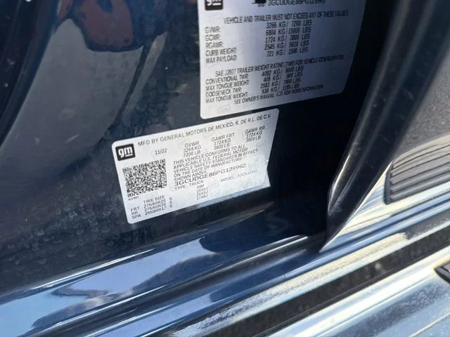 Used 2023 Northsky Blue Metallic Chevrolet LTZ image 33