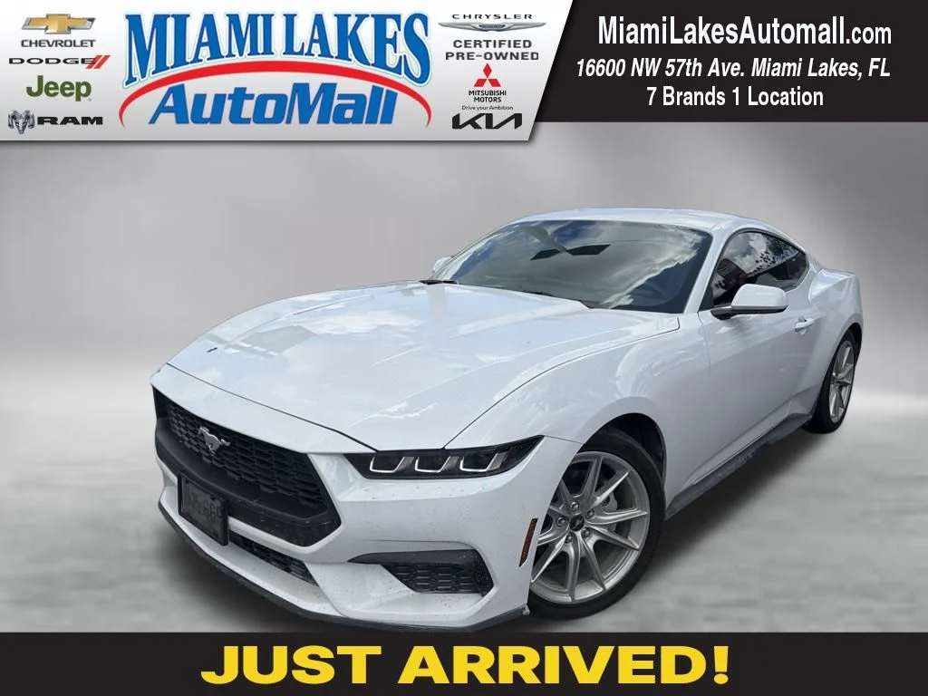 Used 2024 Oxford White Ford EcoBoost image 1