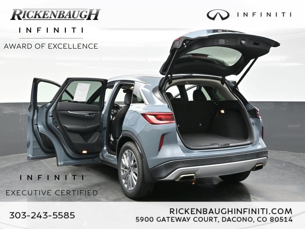 Certified Used 2023 Gray INFINITI LUXE image 56