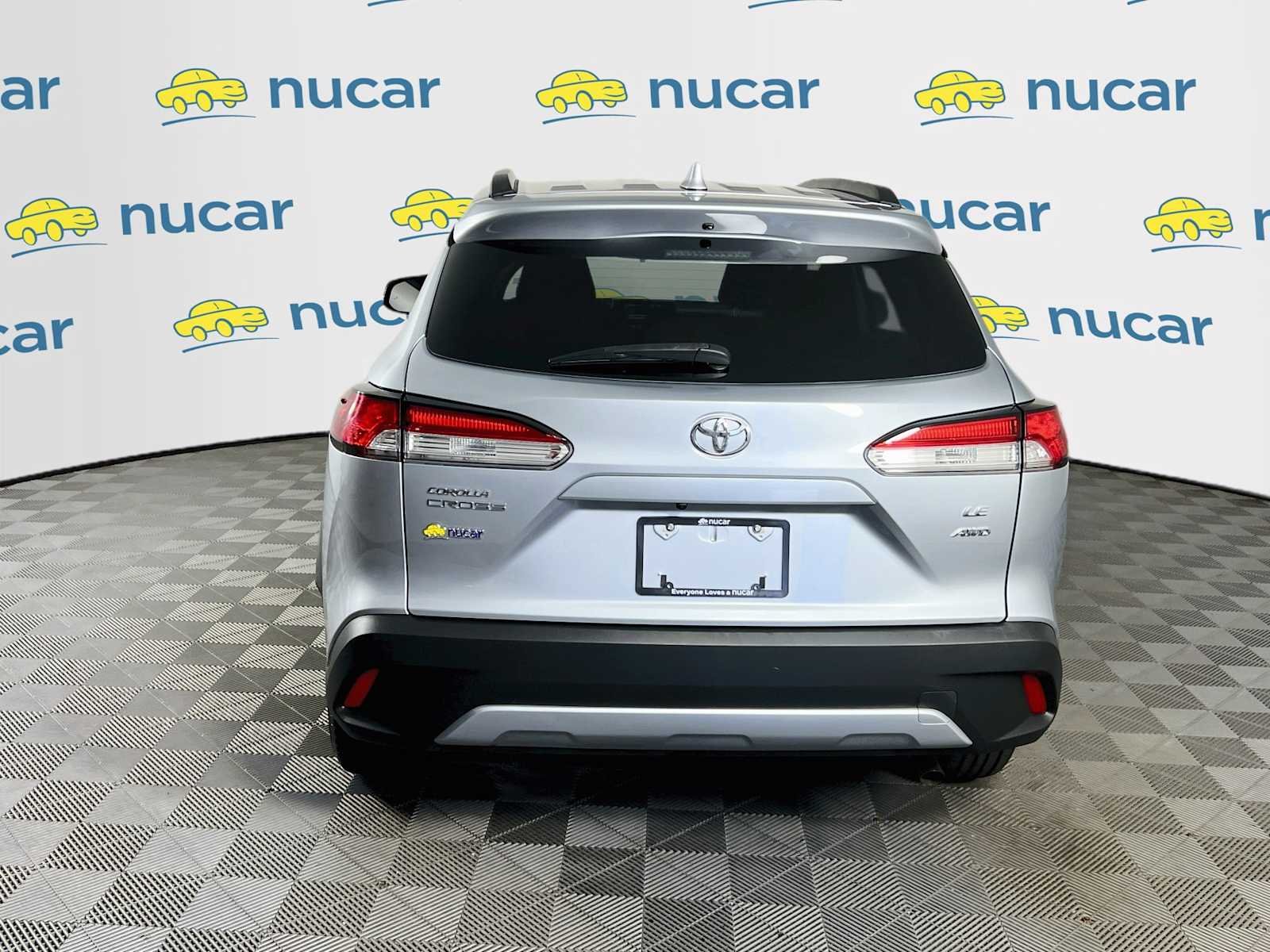 Used 2022 Sonic Silver Toyota LE image 6
