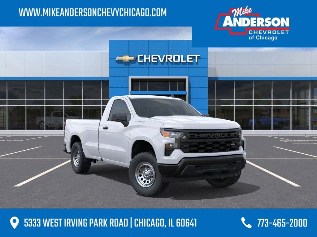 New 2026 White Chevrolet WT image 1