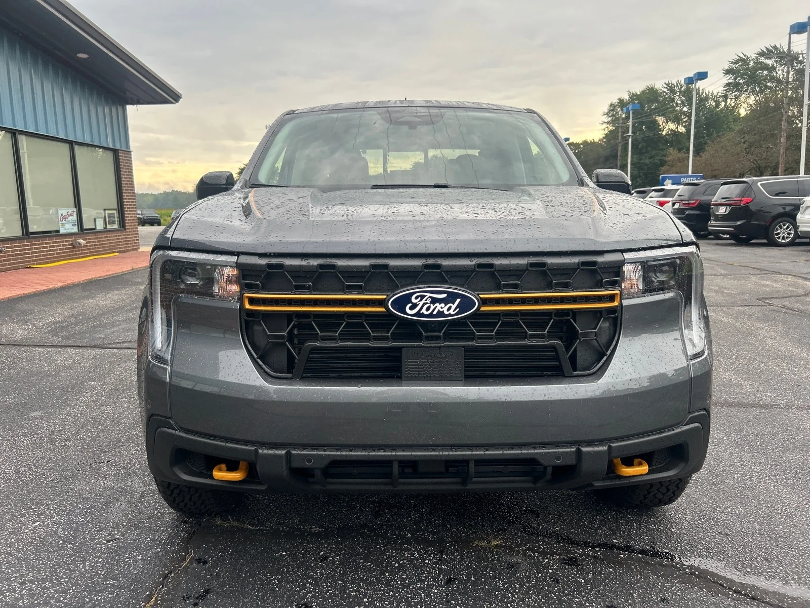 New 2026 Carbonized Gray Metallic Ford Tremor image 3
