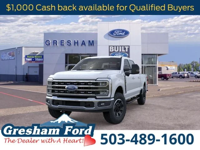 New 2026 Oxford White Ford Lariat image 2