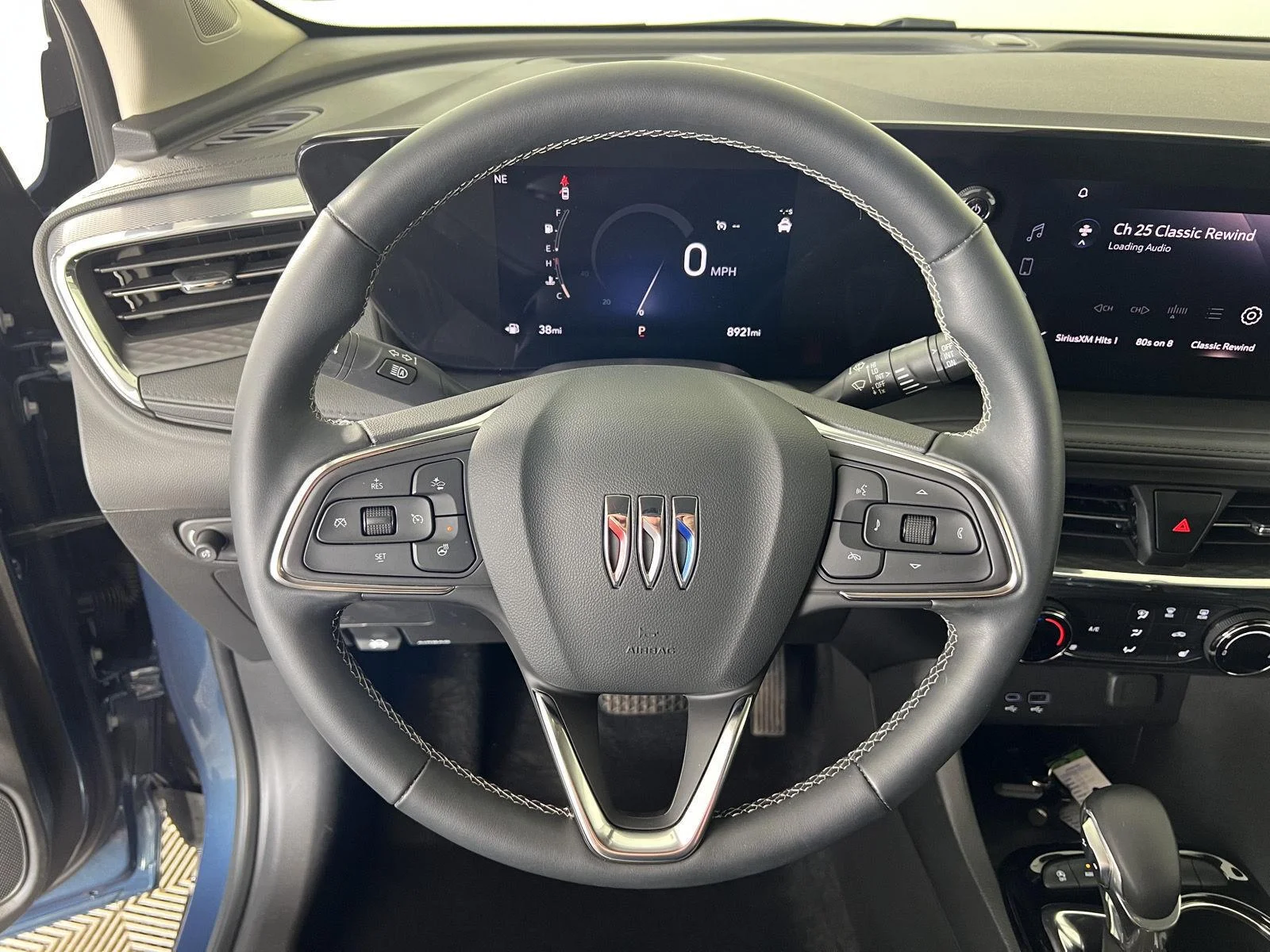 Used 2025 Ocean Blue Metallic Buick Preferred image 7