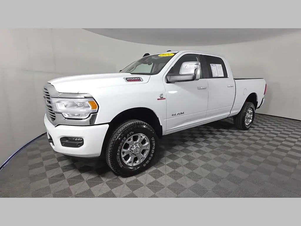 Used 2024 Bright White Clearcoat Ram Laramie image 50