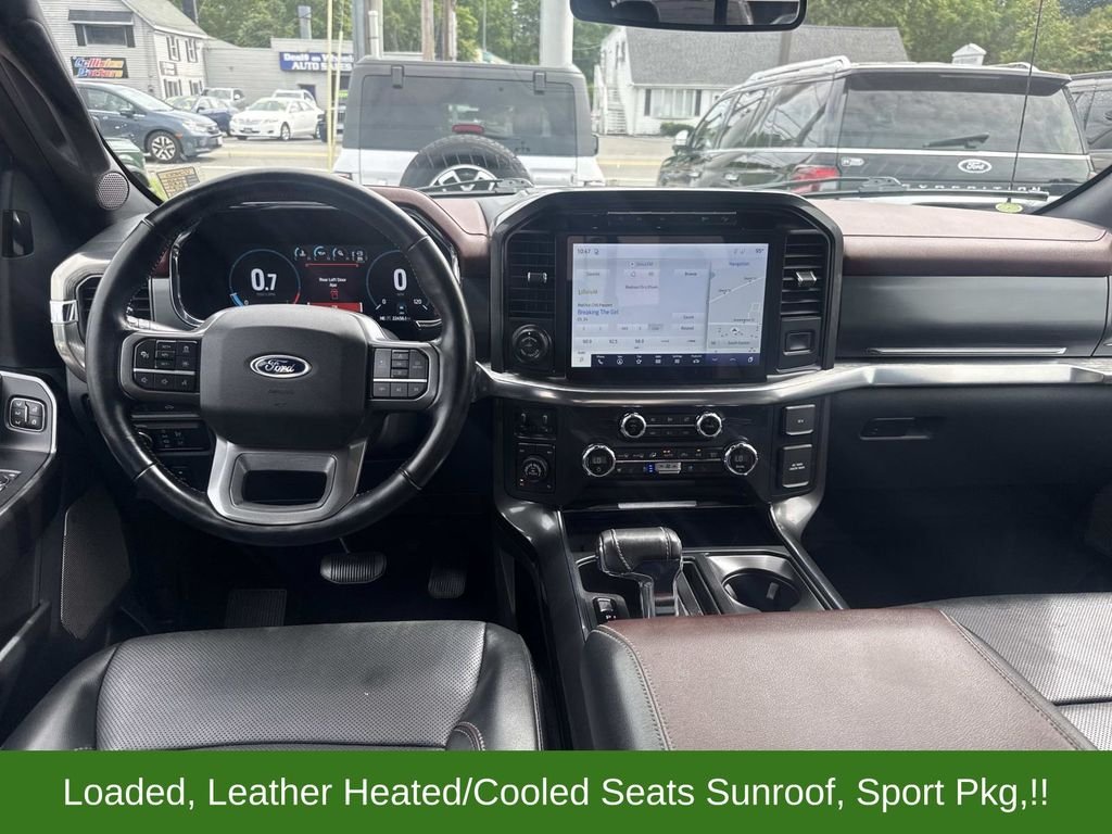 Used 2021 Red Ford Lariat image 13