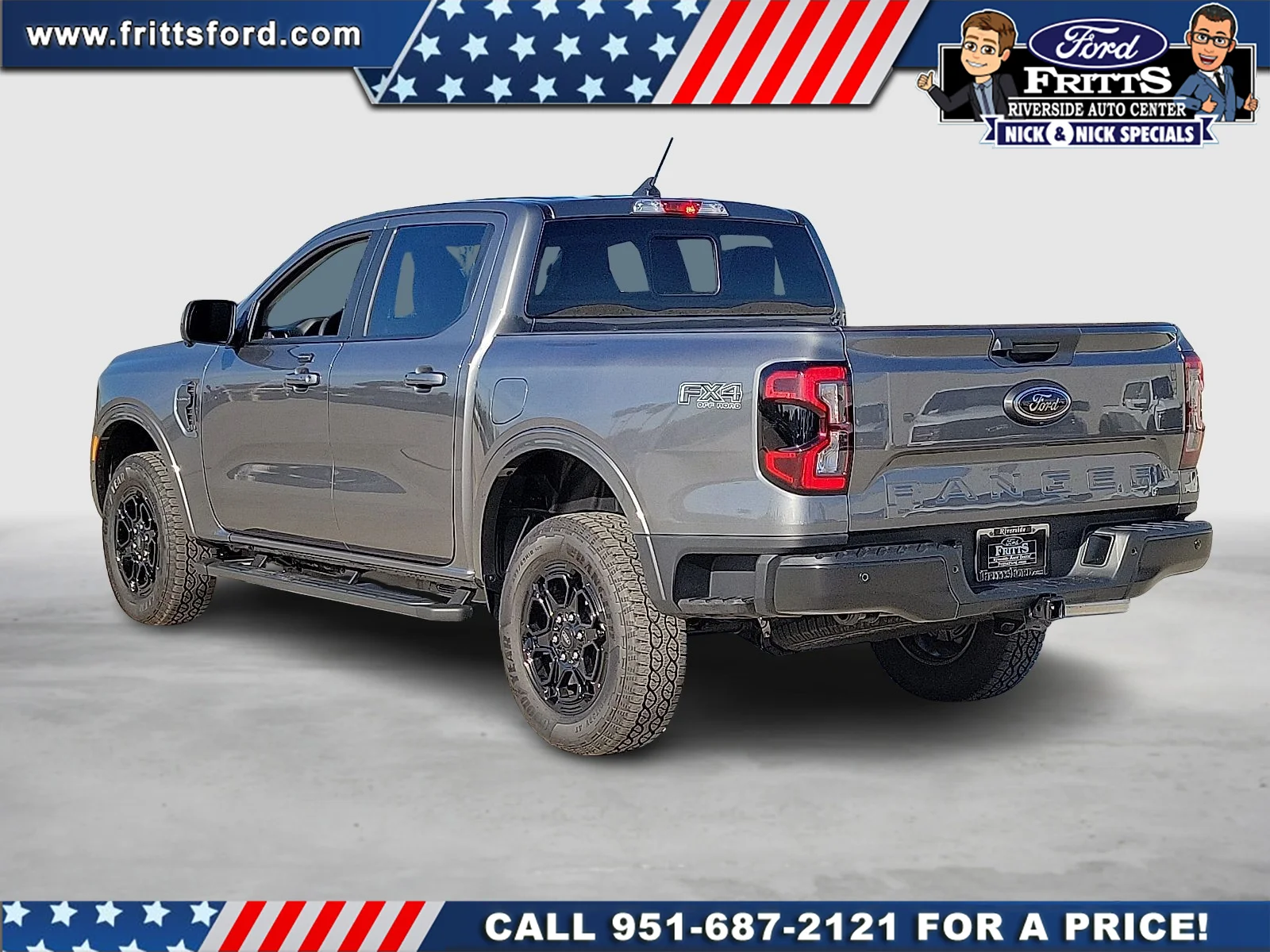New 2026 Carbonized Gray Metallic Ford Lariat® image 2