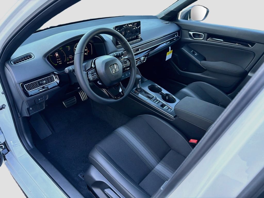 New 2026 Platinum White Pearl Honda FWD Sport Hybrid image 6