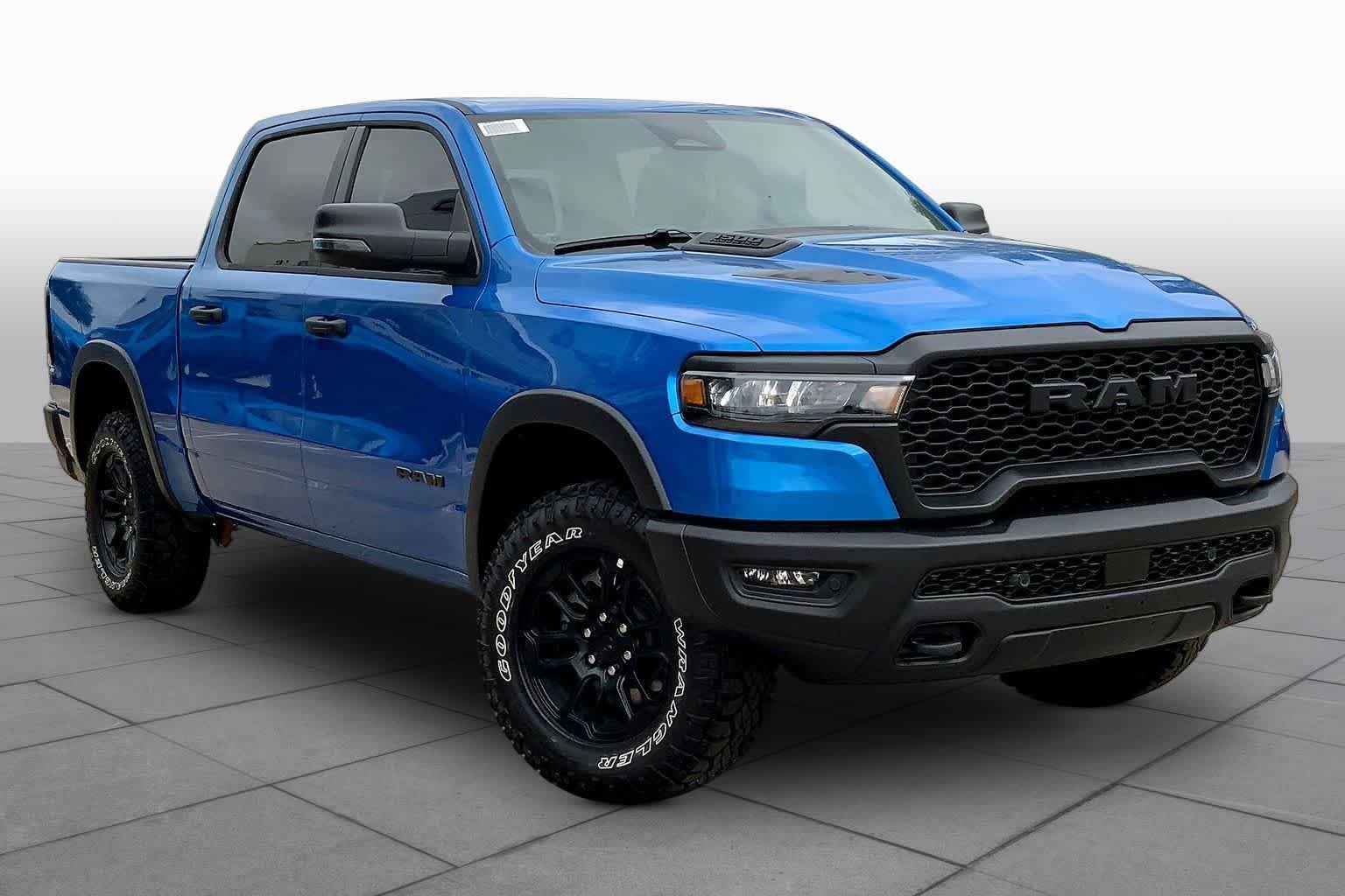 New 2026 Hydro Blue Pearl-Coat Exterior Paint RAM Rebel image 2
