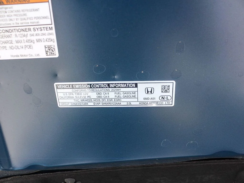 Certified Used 2025 Blue Lagoon Pearl Honda LX image 28