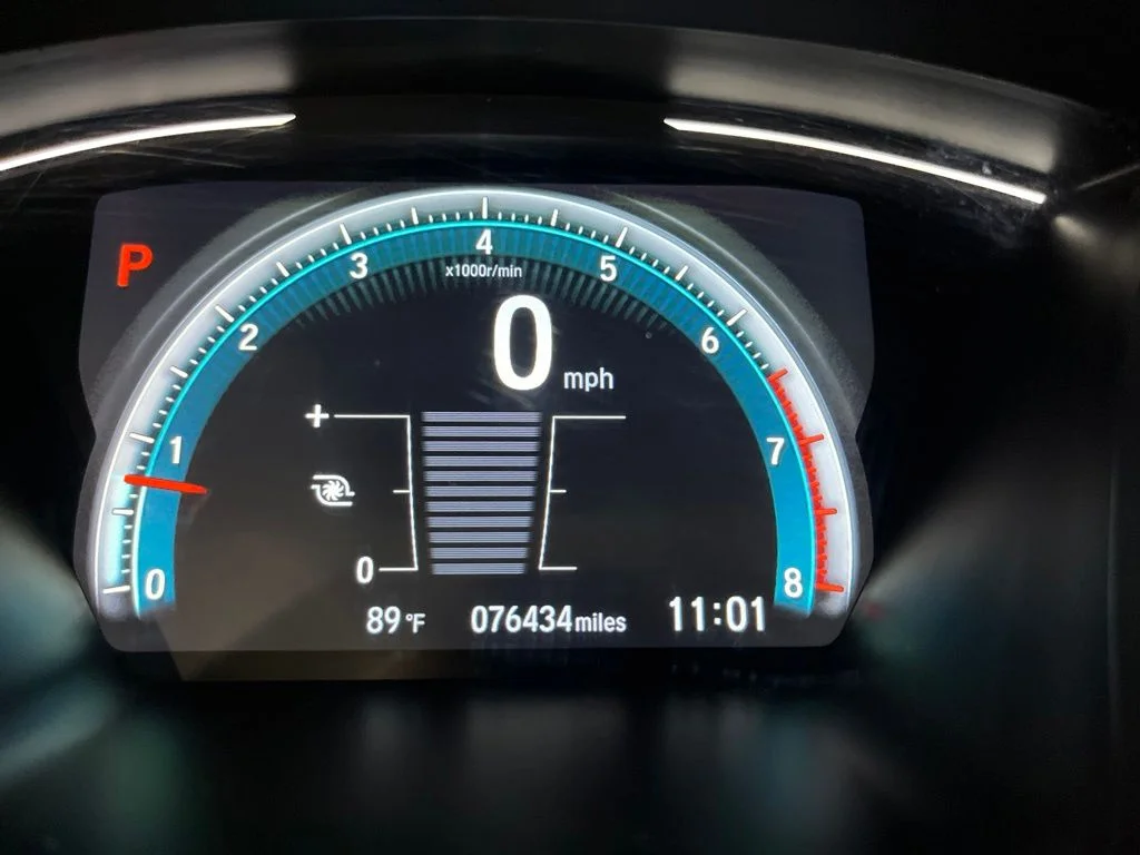 Certified Used 2019 Crystal Black Pearl Honda EX image 18