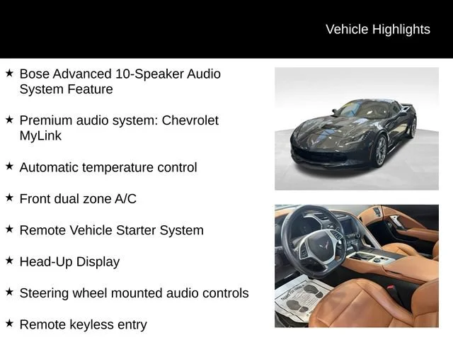 Used 2018 WATKINS GLEN GRAY METALLIC Chevrolet Grand Sport 3LT image 15