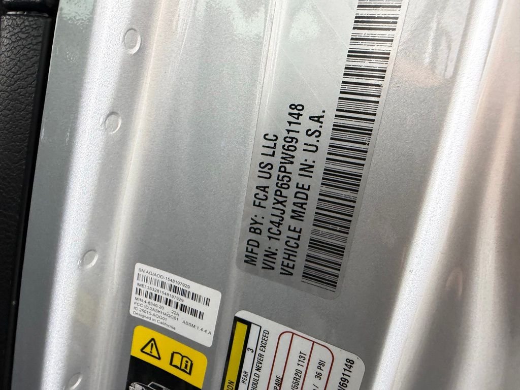 Certified Used 2023 Silver Jeep Sahara 4xe image 35