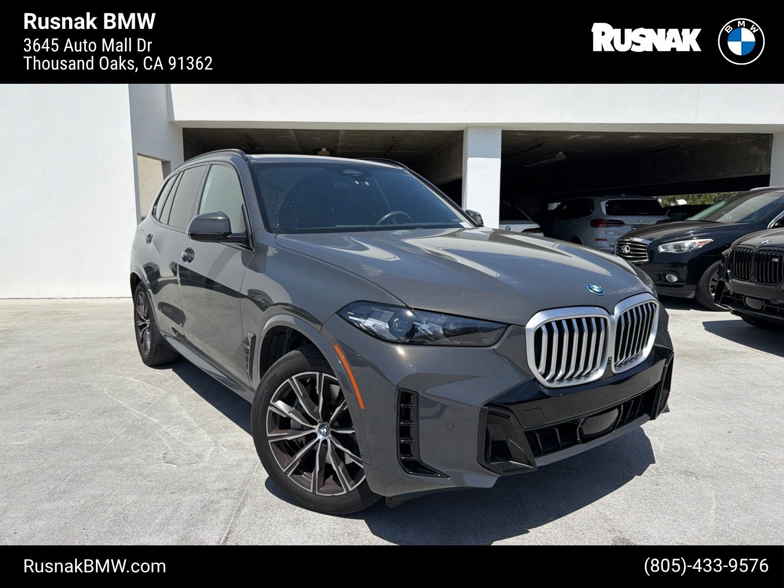 Certified Used 2024 Dravit Grey Metallic BMW xDrive50e image 1