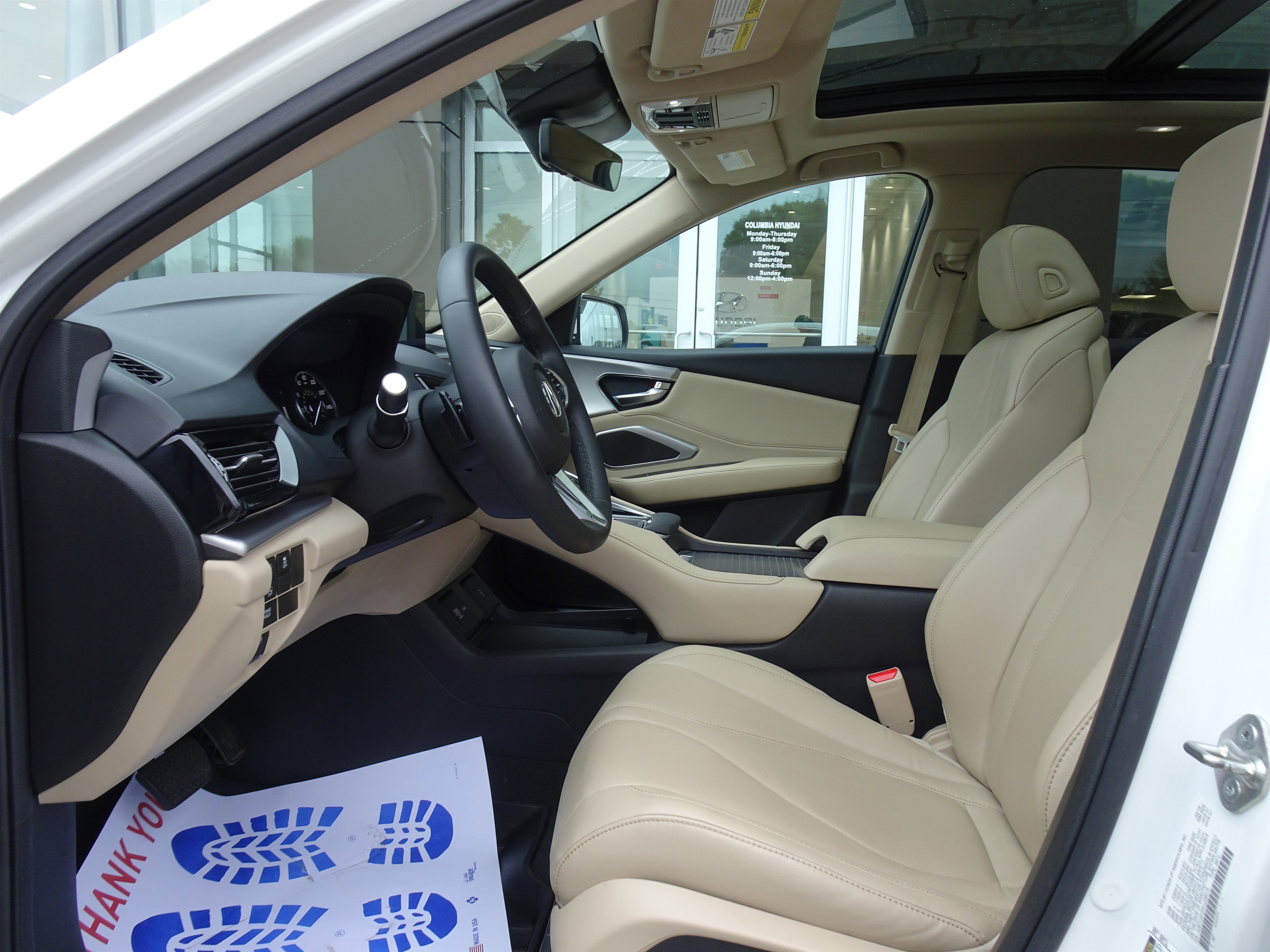 Used 2019 White Diamond Pearl Acura Base image 8
