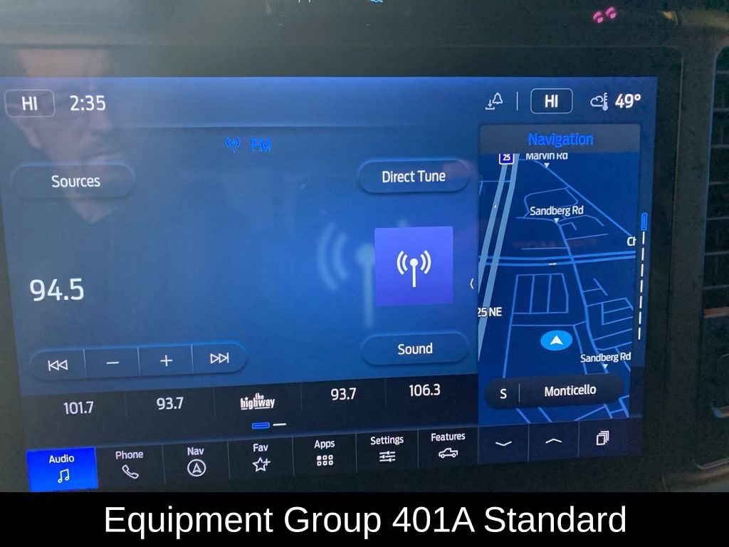 Used 2025 Ford F-150 Tremor with VIN 1FTFW4L52SFA67822 for sale in Monticello, Minnesota