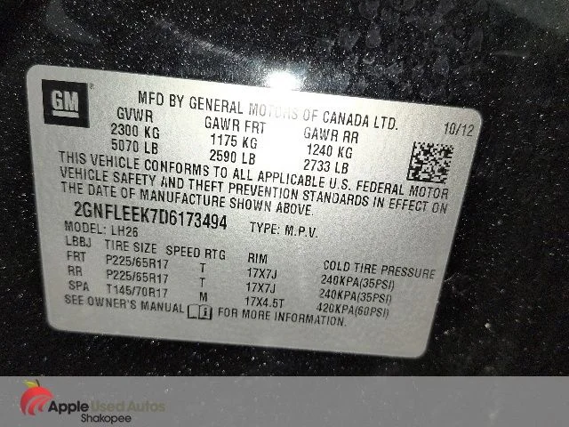 Used 2013 Black Chevrolet LT image 37