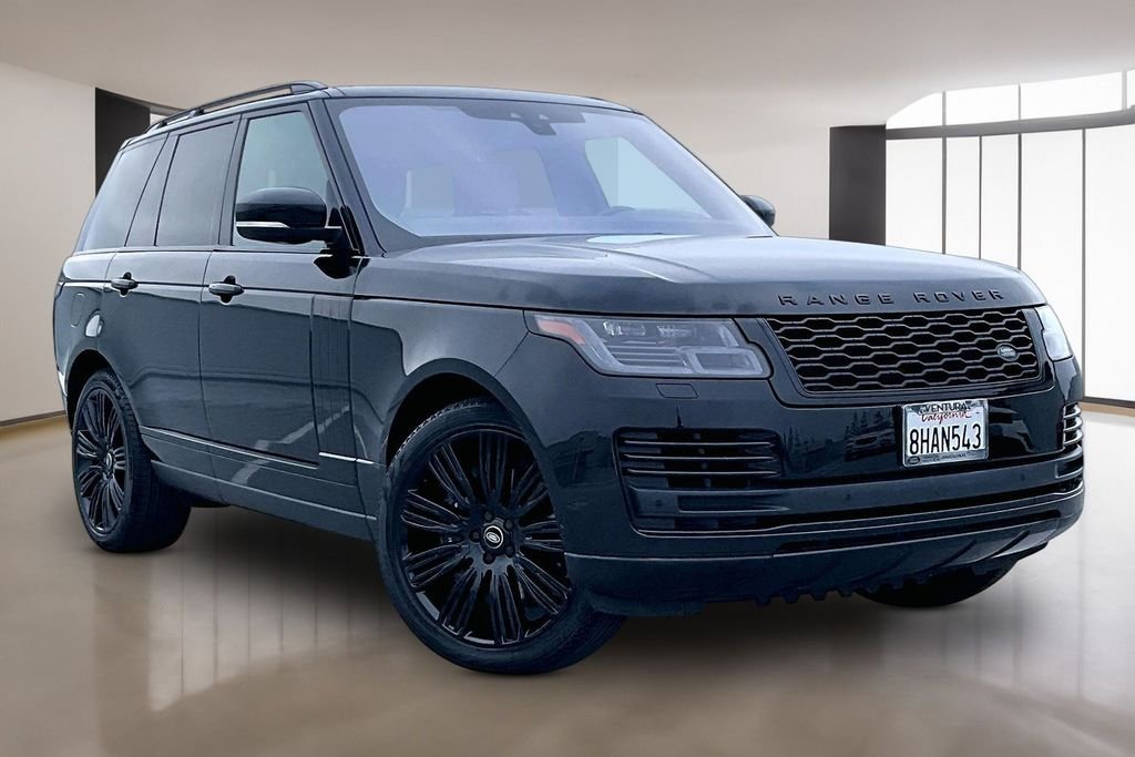 Used 2019 Santorini Black Metallic Land Rover 3.0L V6 Supercharged HSE image 3