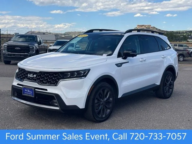 Used 2022 White Kia X-Line SX Prestige image 1