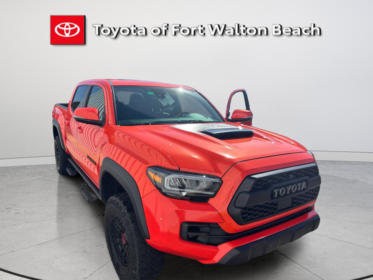 Used 2023 Orange Toyota TRD Pro image 1