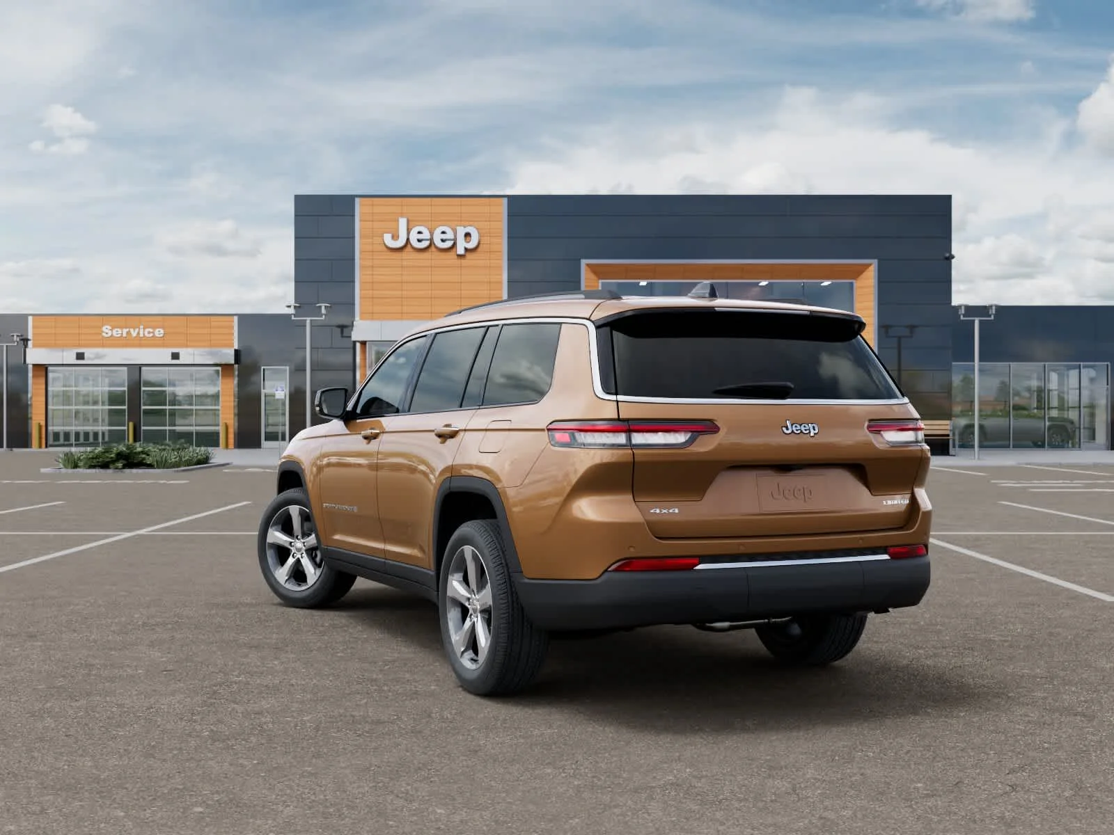 New 2026 Copper Shino Metallic Clearcoat Jeep Limited image 3