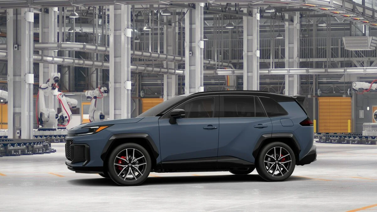 New 2026 Storm Cloud With Midnight Black Metallic Roof Toyota GR Sport image 3
