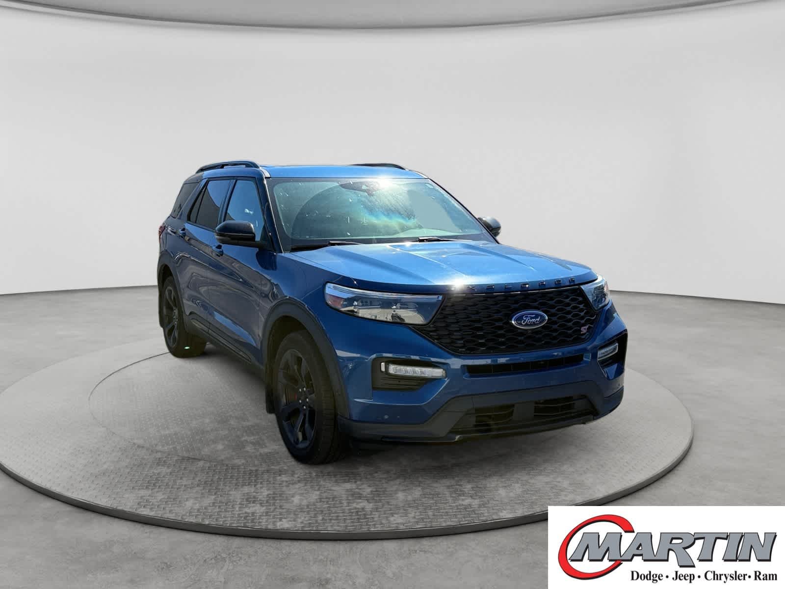 Used 2020 Atlas Blue Metallic Ford ST image 3