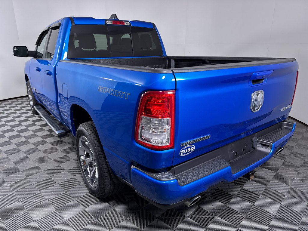 Used 2021 Hydro Blue Pearlcoat Ram Big Horn image 19