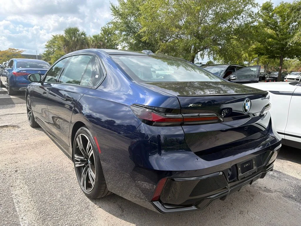 Used 2026 Blue BMW 750e xDrive image 6