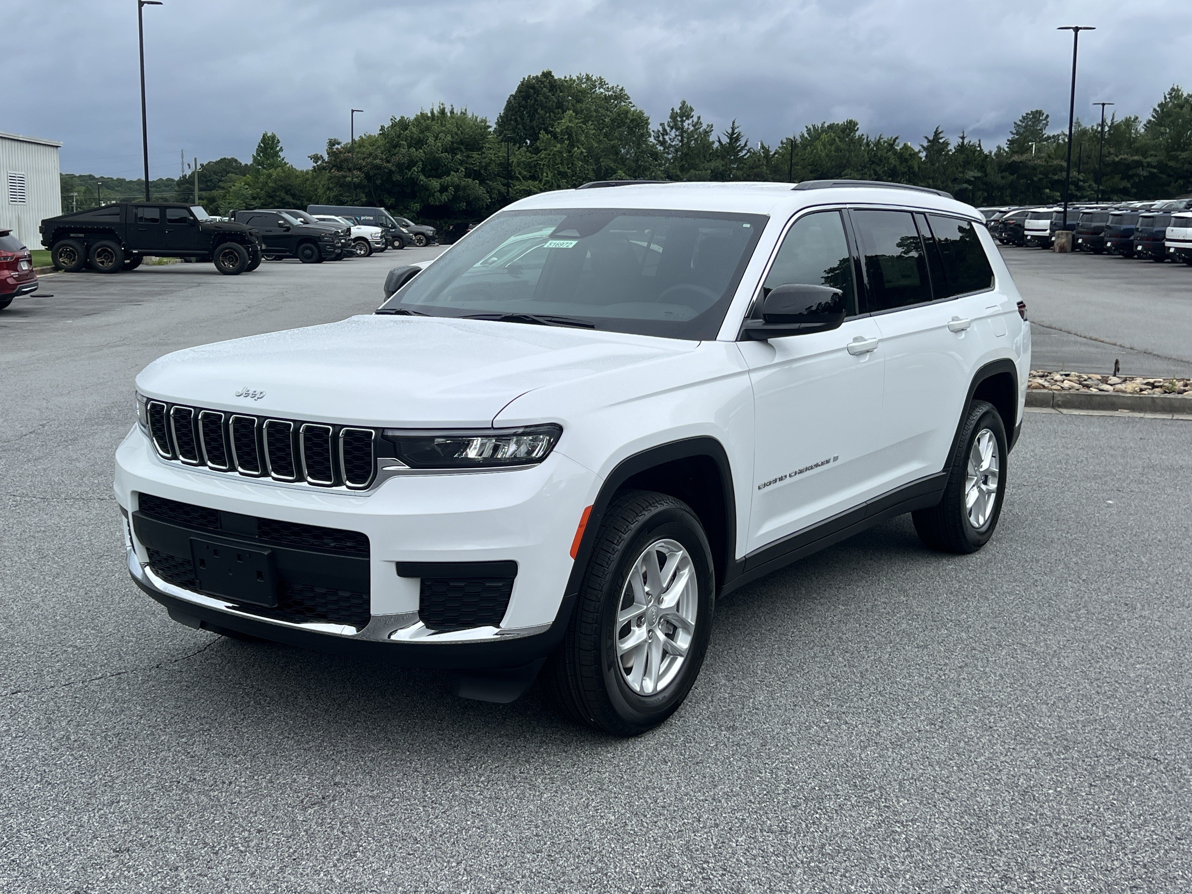 New 2026 Bright White Clearcoat Jeep Laredo image 3